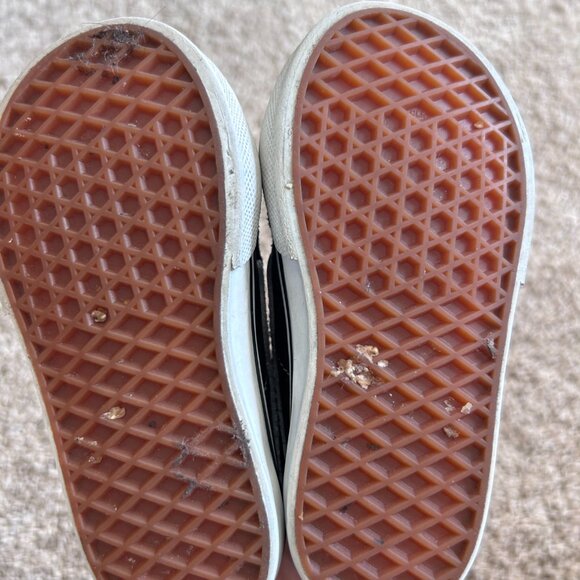 Vans Sk8-Hi Black Skate Side Zip Sneaker - Toddler 5.5 - Picture 8 of 8